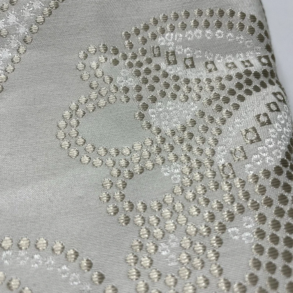 Regal Home Collections Ivory Curtain Embroidered Set Of 3 Lined 50